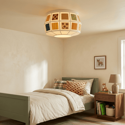 Patchwork Quilt Ceiling Light