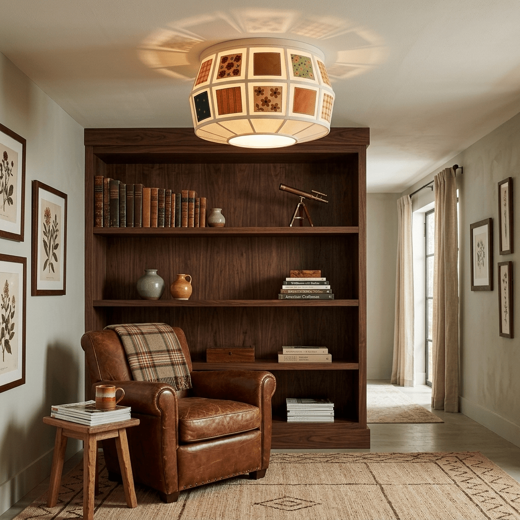 Patchwork Quilt Ceiling Light
