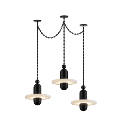 Orbital Drift Chain Chandelier