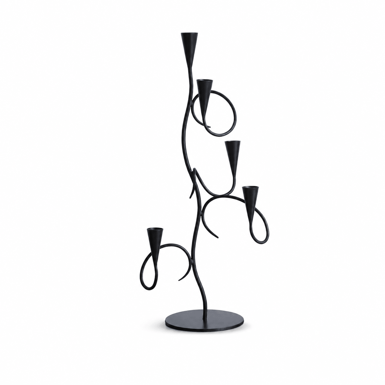 Iron Vine Multi-Arm Candle Holder