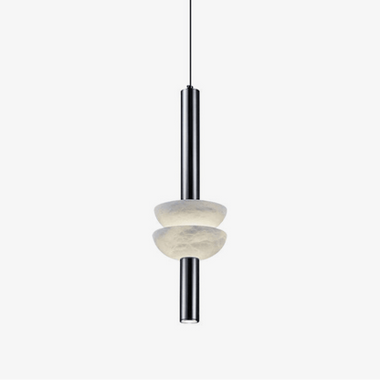 Alabaster Column Pendant Lamp