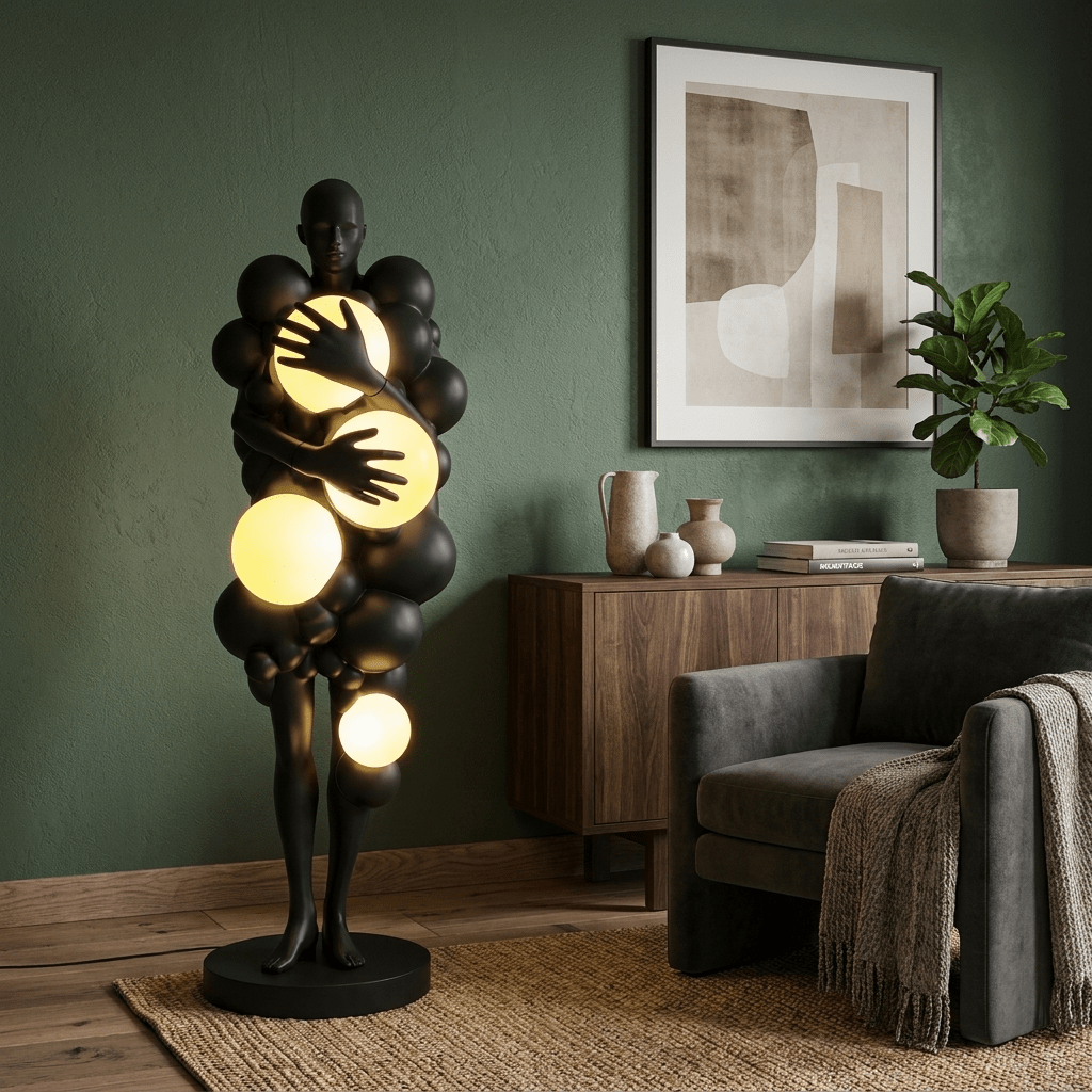 Nocturne Bloom Figure Floor Lamp