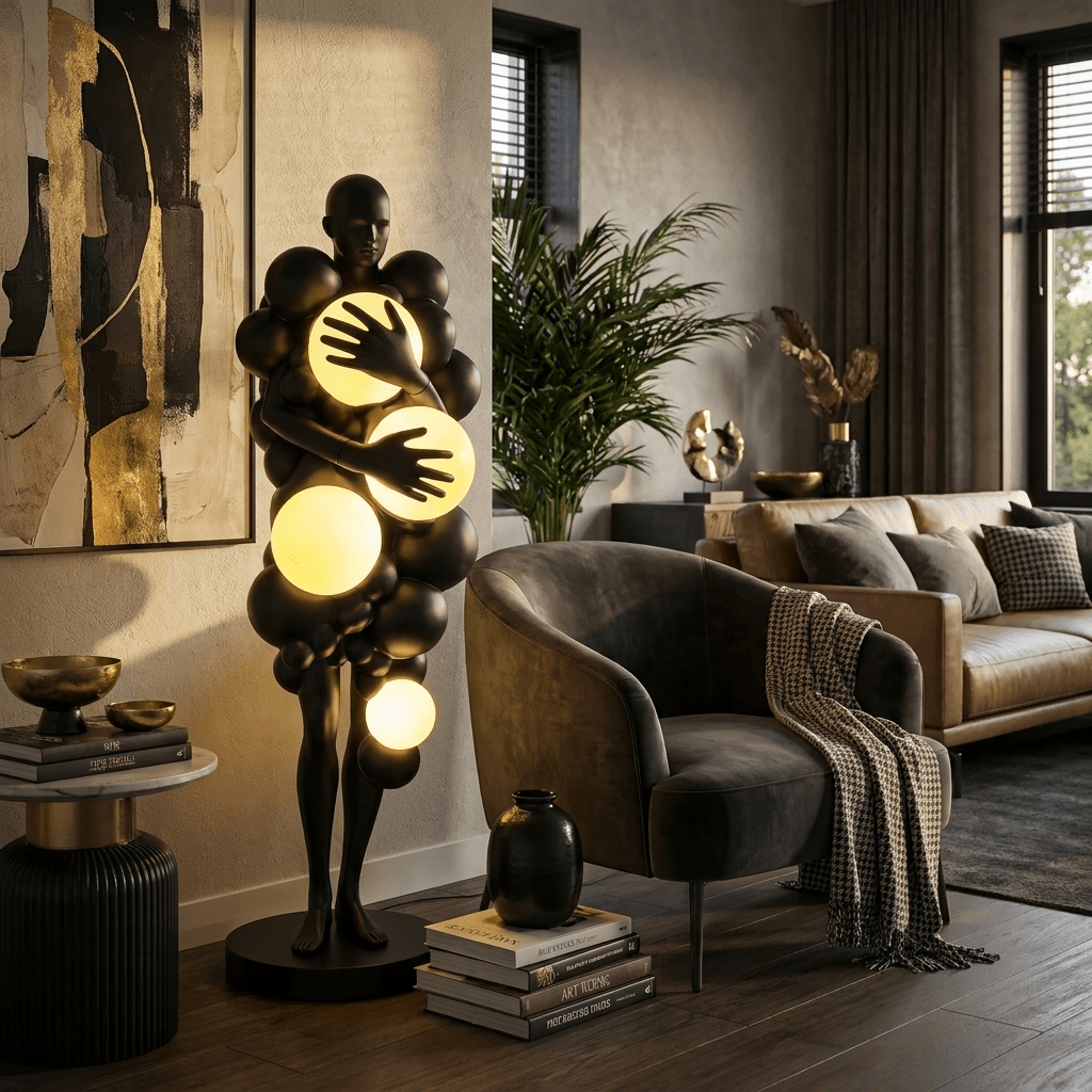 Nocturne Bloom Figure Floor Lamp