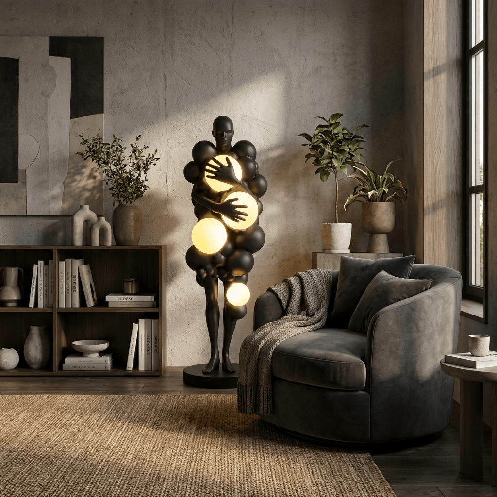 Nocturne Bloom Figure Floor Lamp
