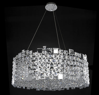 Dolo 12-Light Transitional Large Pendant by AllegriBy Allegri Crystal by Kalco Lighting
