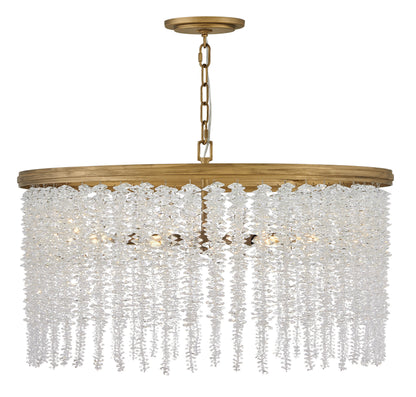 Fredrick Ramond Rubina Medium Convertible Chandelier, Burnished GoldBy Hinkley