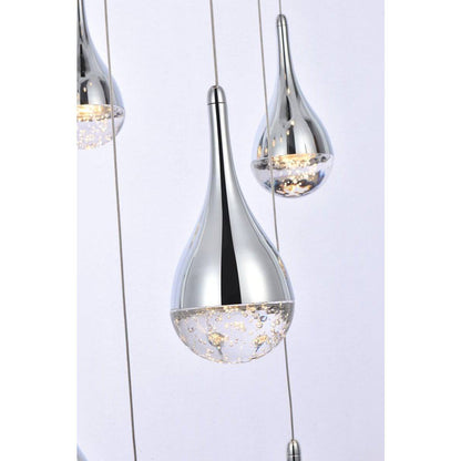 Amherst 25 Light Chandelier, ChromeBy Elegant Furniture & Lighting