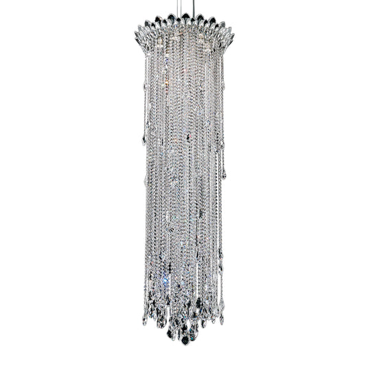 Schonbek Tr2413N-401H 6 Light Crystal Pendant, Polished Stainless SteelBy Schonbek