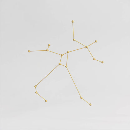 18 - Light Unique Geometric Chandelier