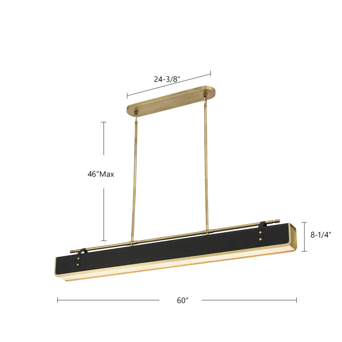 1 - Light LED Pendant