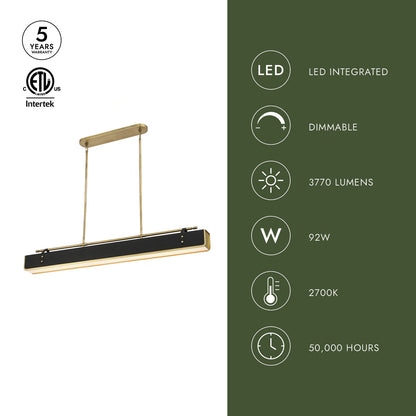 1 - Light LED Pendant