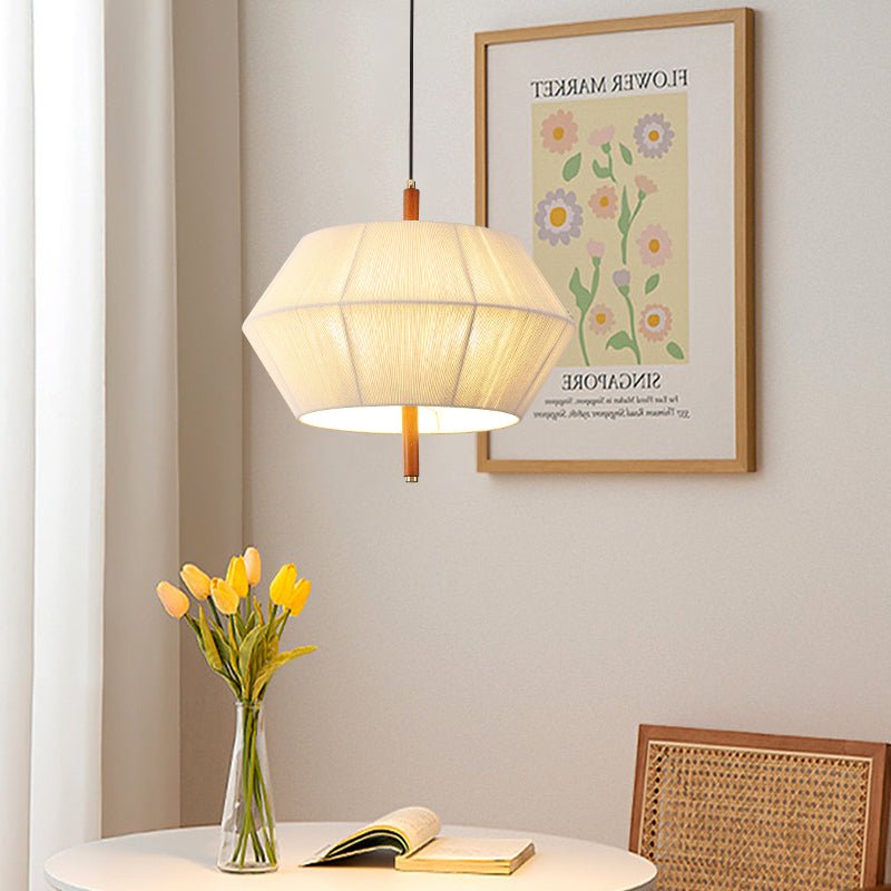 Soren Linen Geometric Pendant Lamp