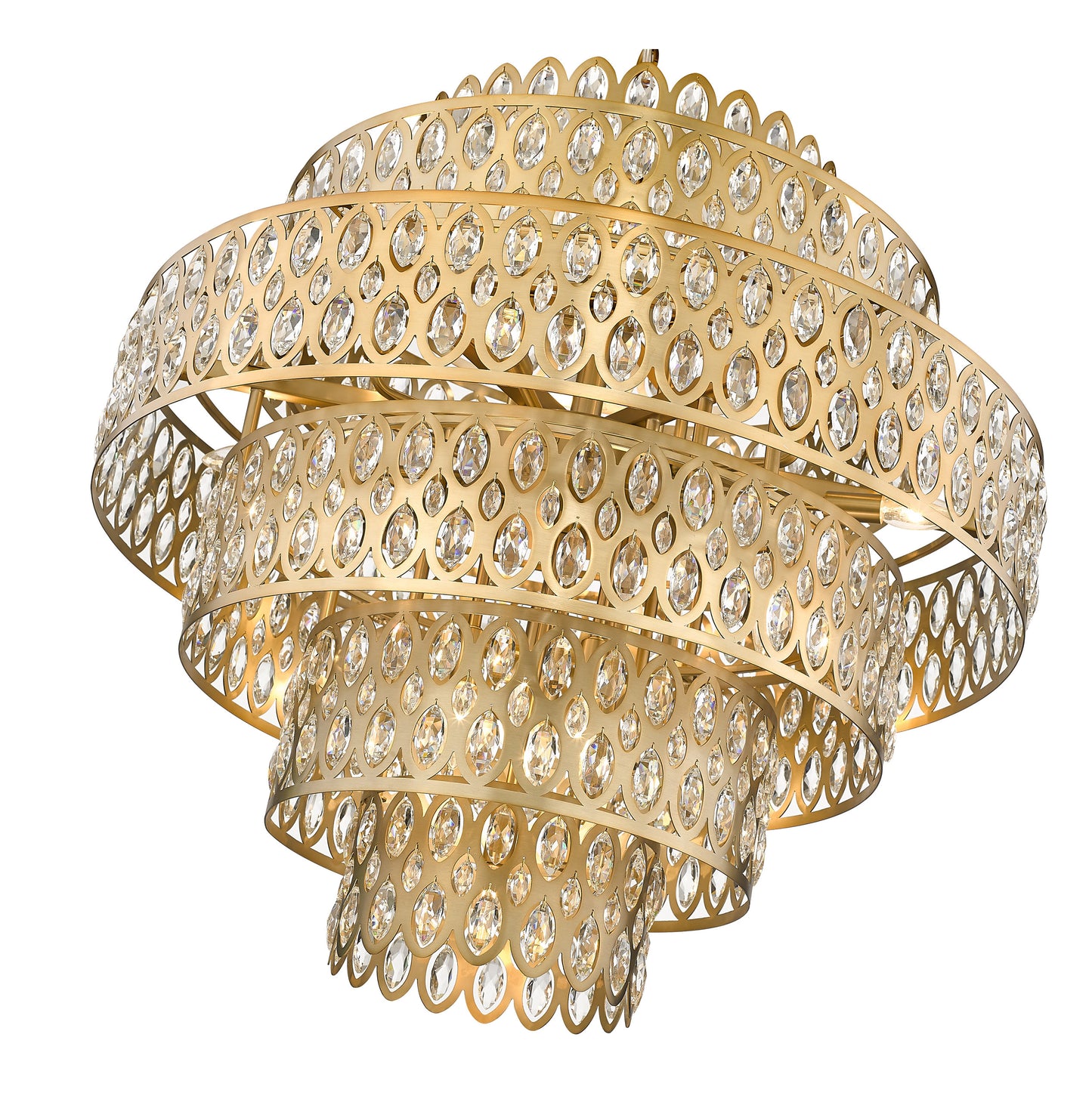 Z-Lite 822P32-HB 17 Light Pendant, Heirloom BrassBy Z-LIte