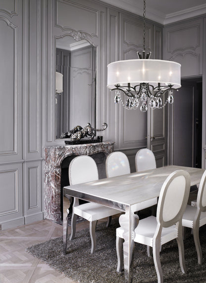 Schonbek Va8305N-22H3 5 Light Crystal Chandelier, Heirloom GoldBy Schonbek