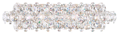 Schonbek Bn1224N-401S 5 Light Crystal Sconce, Polished Stainless SteelBy Schonbek