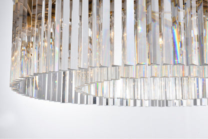 Elegant Lighting Sydney 43.5" Round Crystal ChandelierBy Elegant Furniture & Lighting