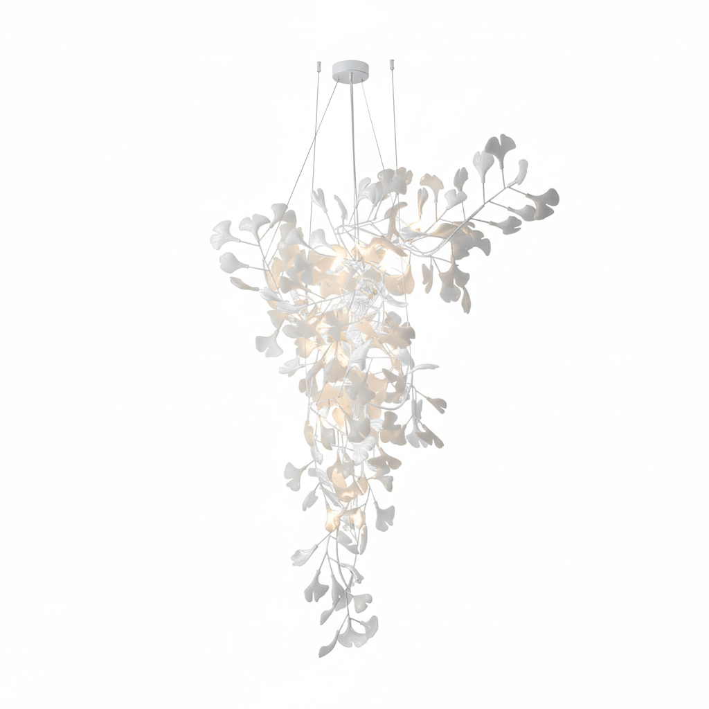 Ginkgo Tip Tlying Chandelier