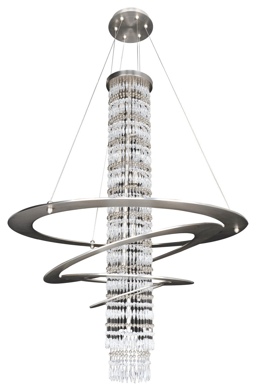 Giovanni 7-Light Pendant, Firenze ClearBy Allegri Crystal by Kalco Lighting