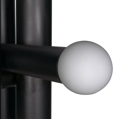 Amadeus Matte Black ChandelierBy Noir