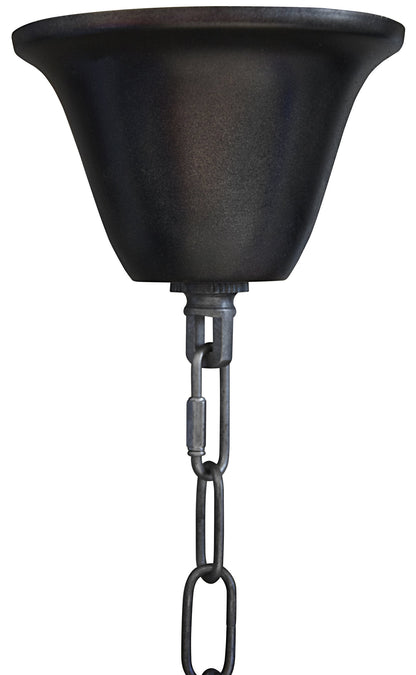 Noir Mist Chandelier In Black Metal LAMP460MTBBy Noir