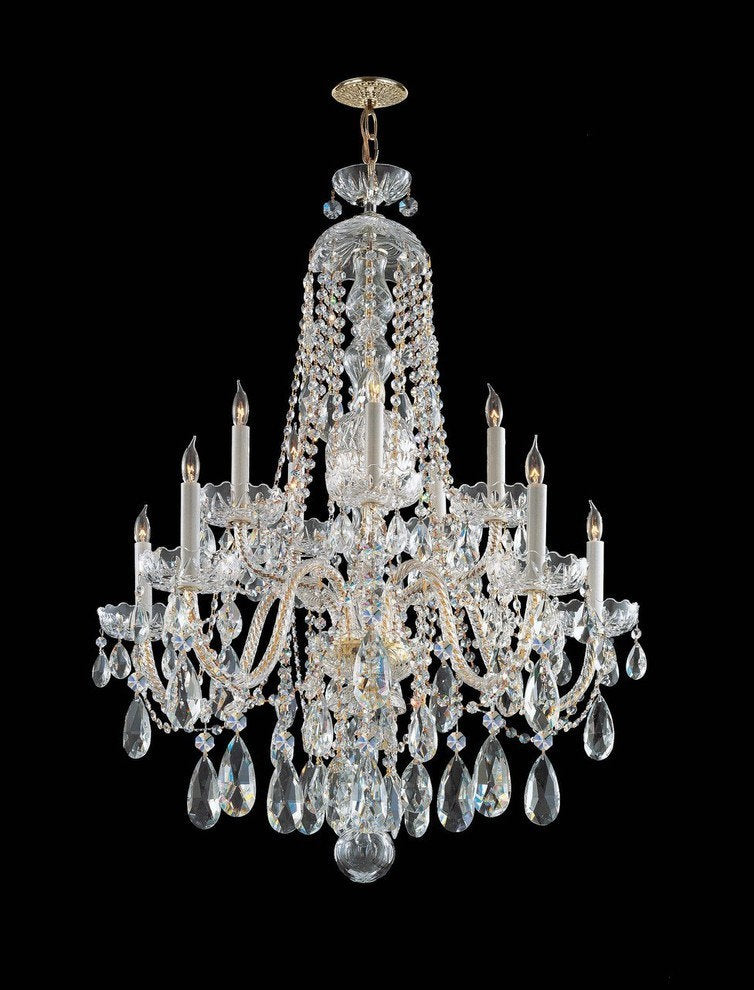 Crystorama Traditional Crystal 10-Light ChandelierBy Crystorama Lighting
