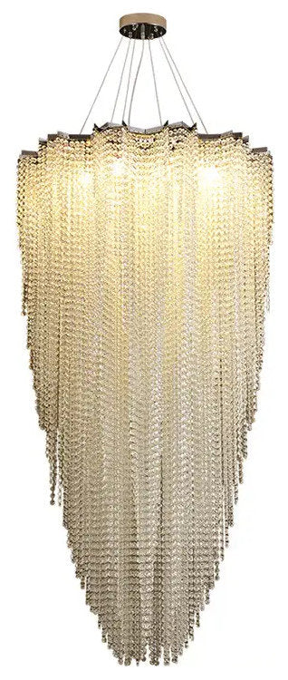 Alleri Collection Crystal Staircase ChandelierBy MORSALE