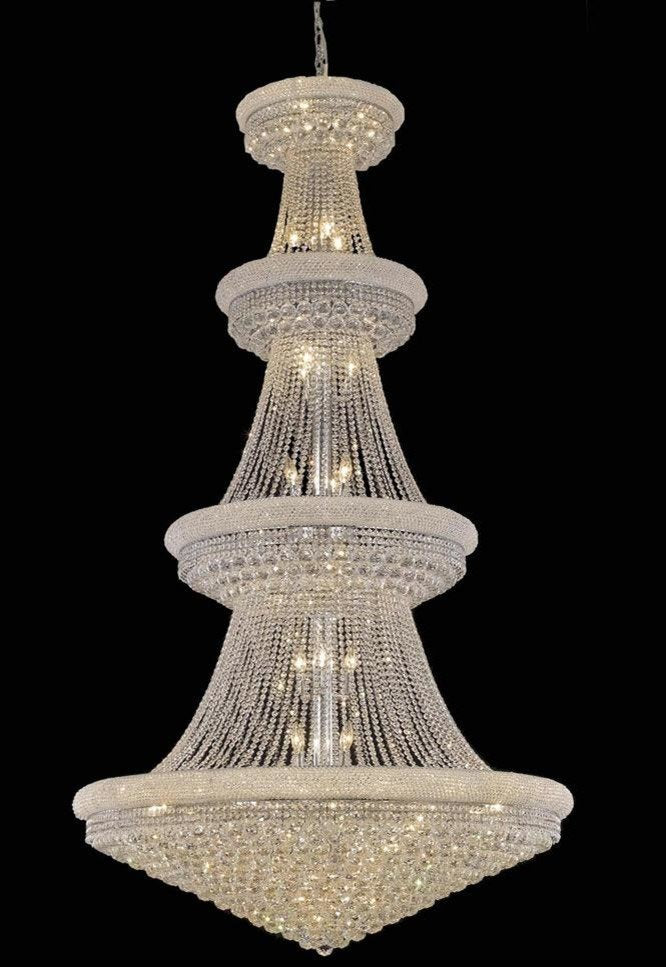 1800 Primo Collection Large Hanging Fixture, Royal CutBy Elegant Furniture & Lighting