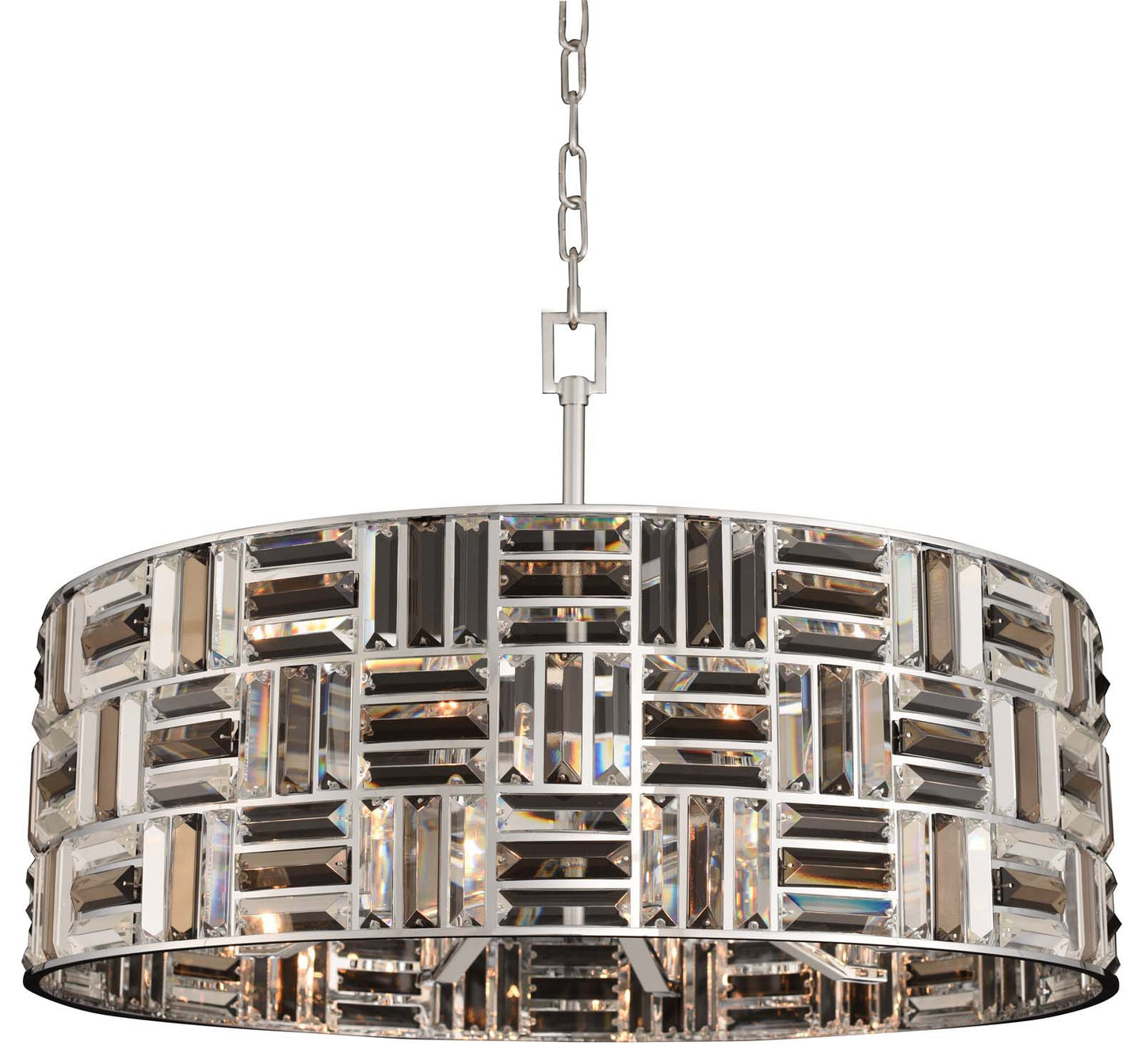 Modello 30"x19" 8-Light Modern Large Pendants by AllegriBy Allegri Crystal by Kalco Lighting