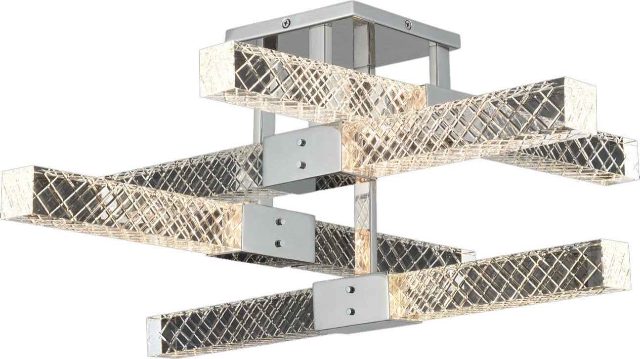 Apollo Flush Mount, ChromeBy KALCO LIGHTING