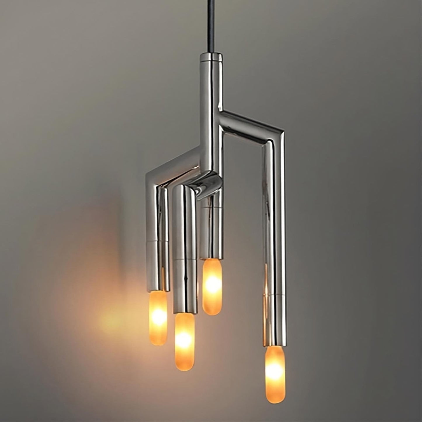 40-Light Stainless Steel Pendant Light FixtureBy Morsale.com