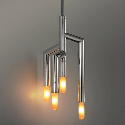 40-Light Stainless Steel Pendant Light FixtureBy Morsale.com