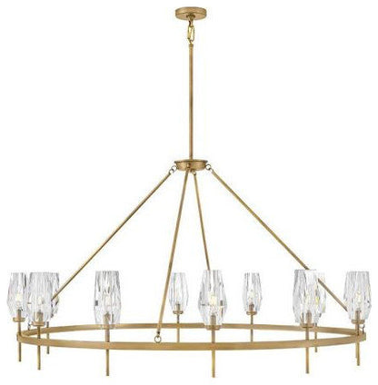 Ana 60W 12 LED Extra Large Chandelier, 32.25"Hx58"WBy Hinkley