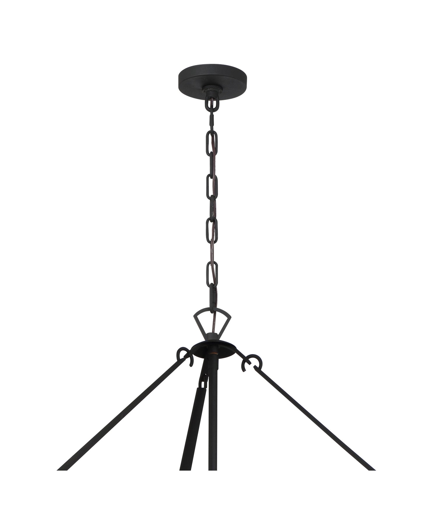 Emory 22-Light Black Forged Chandelier, Clear GlassBy Crystorama Lighting