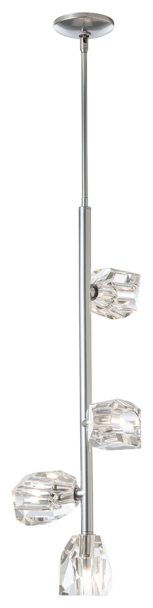 Gatsby Vertical Pendant, Sterling FinishBy Hubbardton Forge