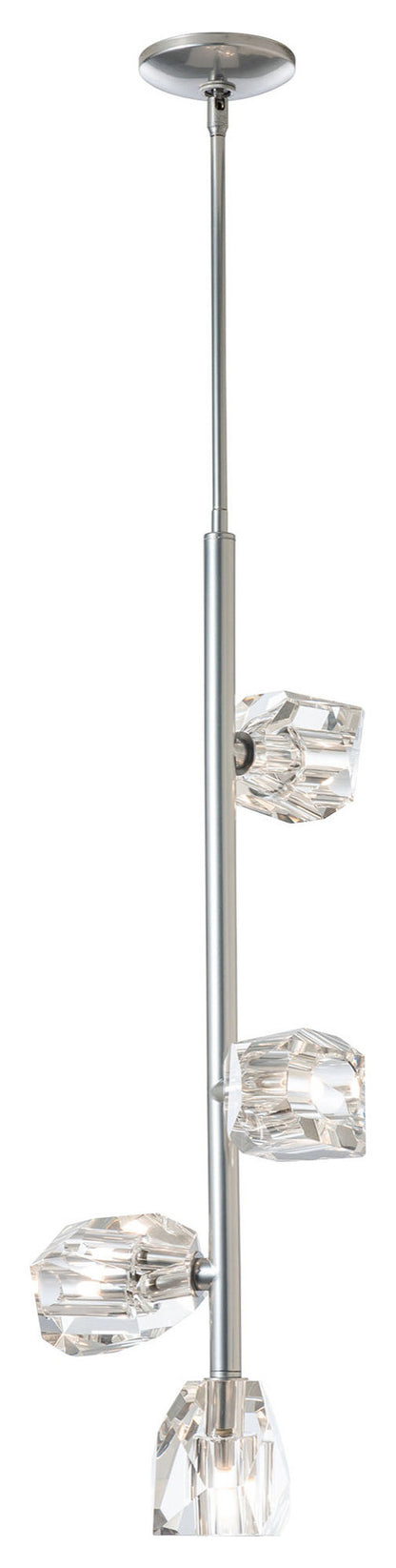 Gatsby Vertical Pendant, Sterling FinishBy Hubbardton Forge