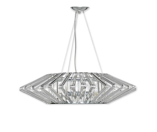 40-inch Bohemia Cristal Chandelier: COLUMBABy Justice Design Group LLC