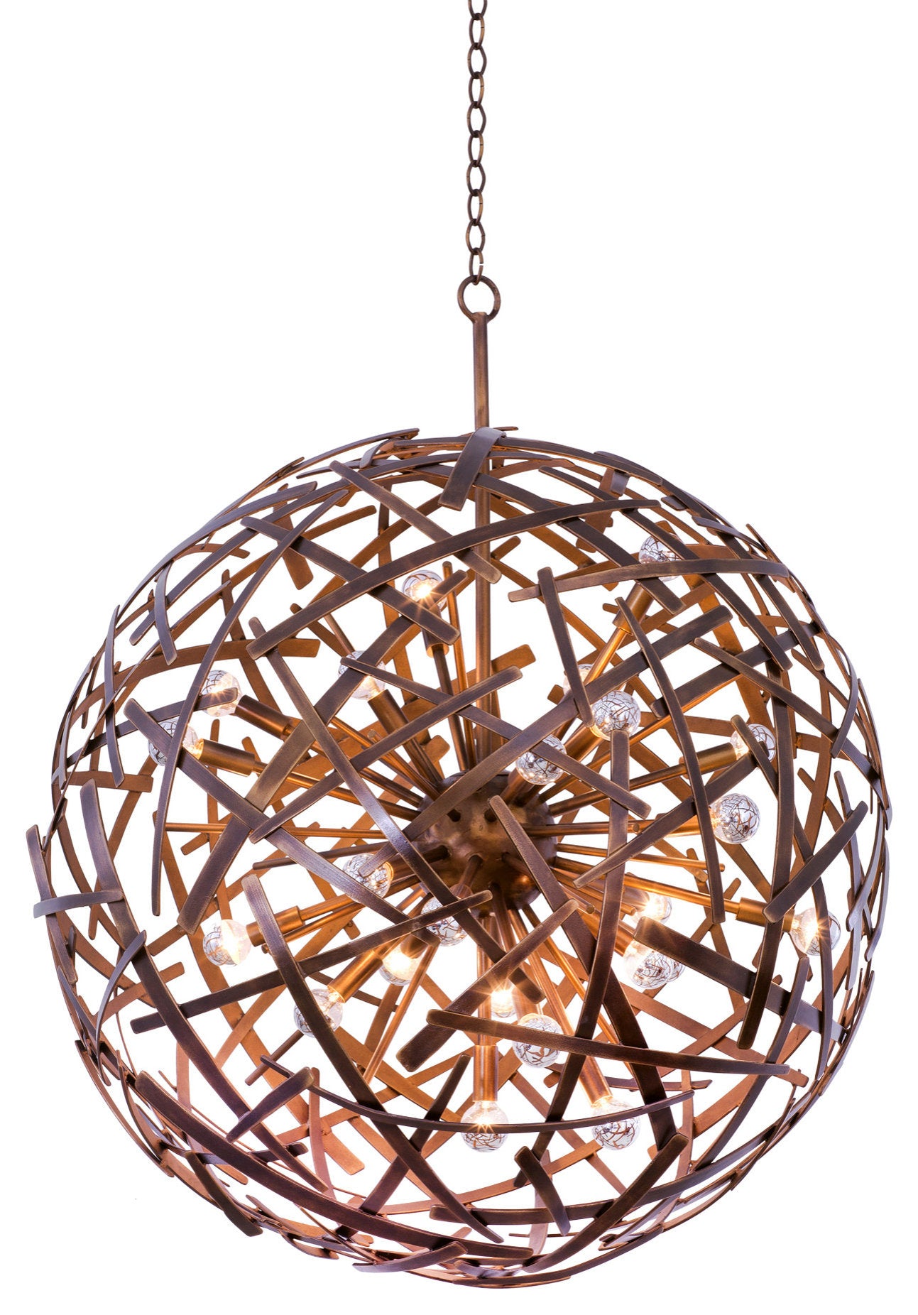 Ambassador 34x40.5in 24 Lt Industrial Large Pendants by KalcoBy KALCO LIGHTING
