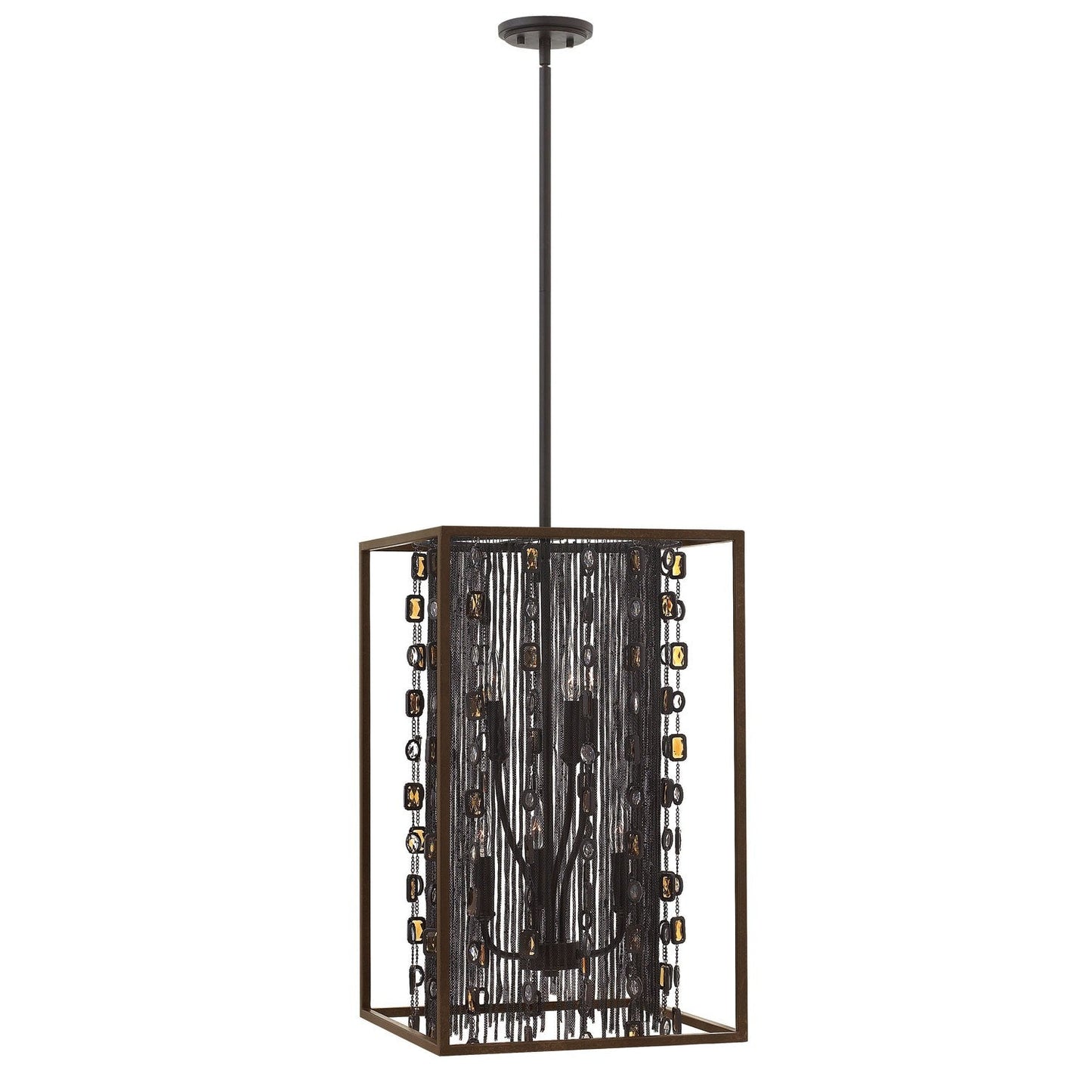 Anchor Bronze 16-Inch Six-Light Foyer Pendant