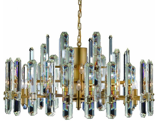 Edinburgh 3-Tier Crystal Chandeliers Lighting, 36" WideBy HarrisonLane510
