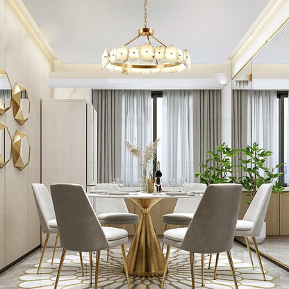 32" Natural Marble Living Room ChandelierBy MORSALE