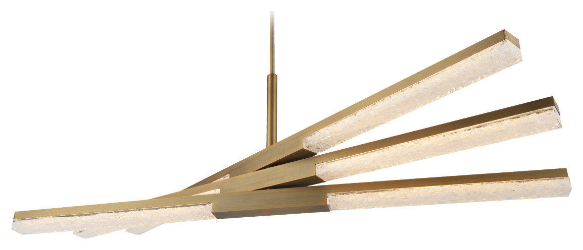 Minx LED Pendant in Aged BrassBy Modern Forms