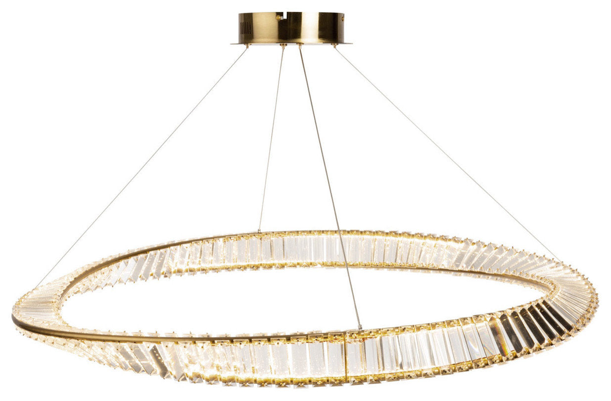 Stella Pendant, Brushed BrassBy ARTCRAFT Lighting