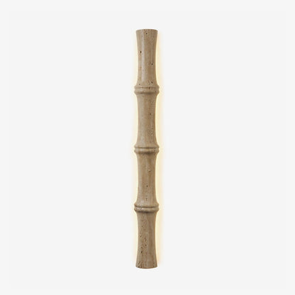 Travertine Column Glow Wall Light