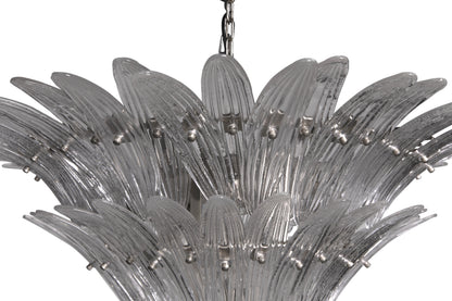 30" Emperor Antique Silver ChandelierBy Noir
