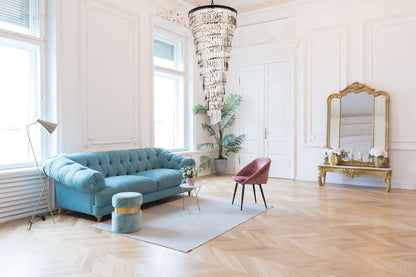 Elegant Lighting Sydney 30" Spiral Crystal ChandelierBy Elegant Furniture & Lighting