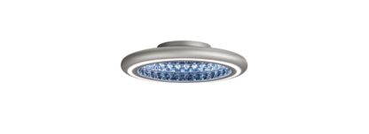 Schonbek Mfc221N-Si1S 1 Light Crystal Semi-Flush, Glimmer SilverBy Schonbek