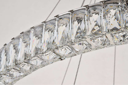 Contemporary Chrome-Light ChandelierBy Home Living