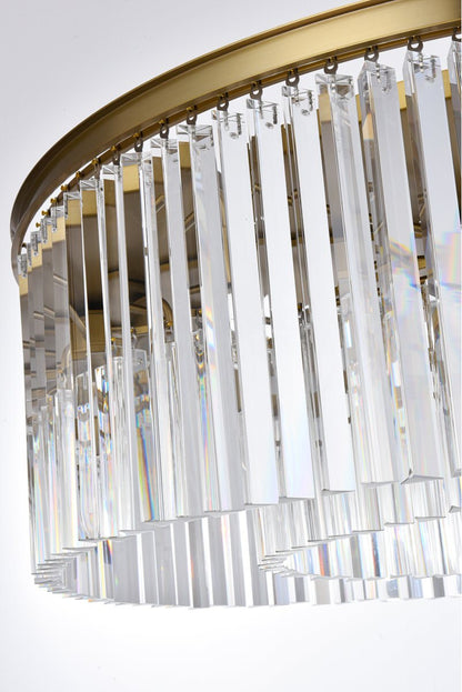 Elegant Lighting Sydney 43.5" Round Crystal ChandelierBy Elegant Furniture & Lighting
