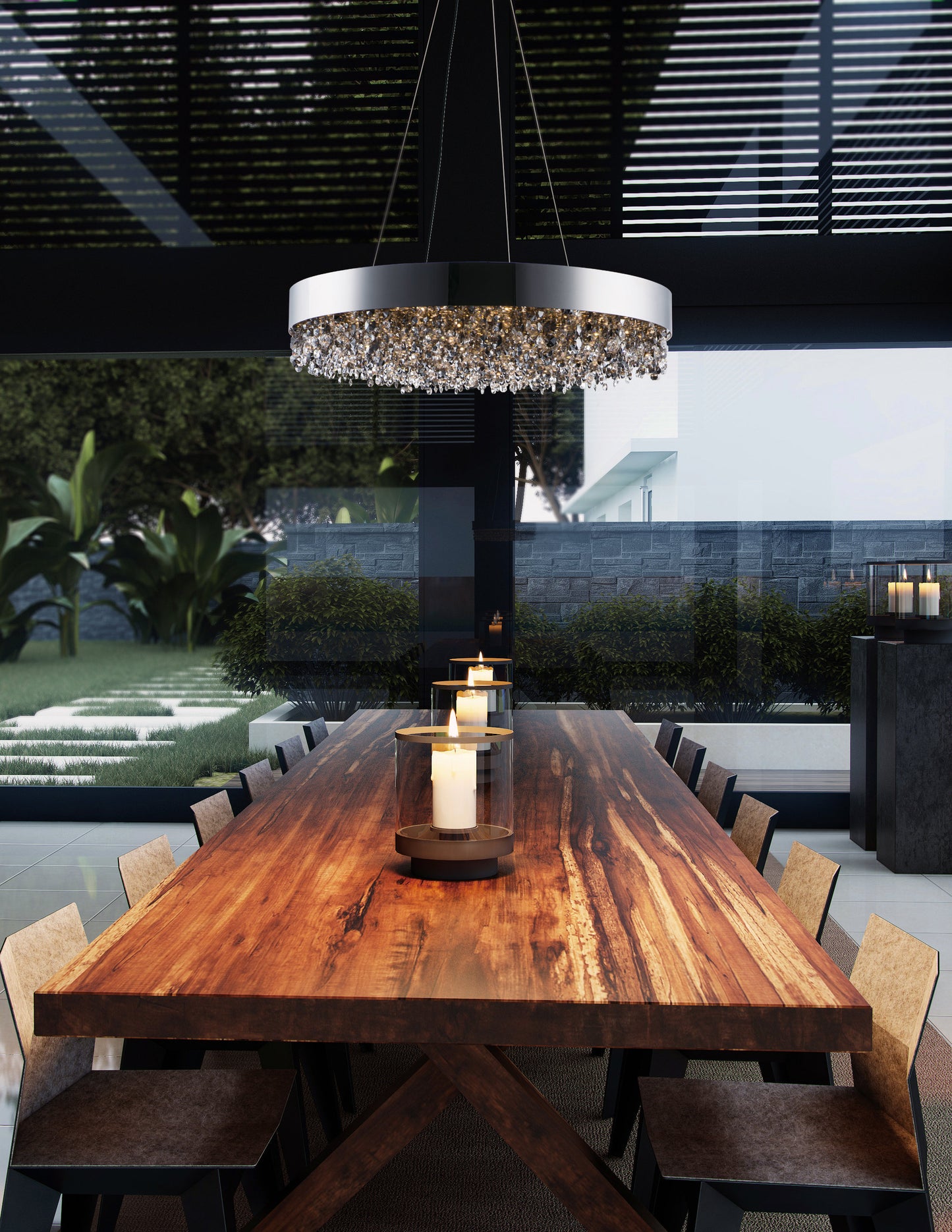 Mystic 22-Light LED PendantBy Maxim Lighting International