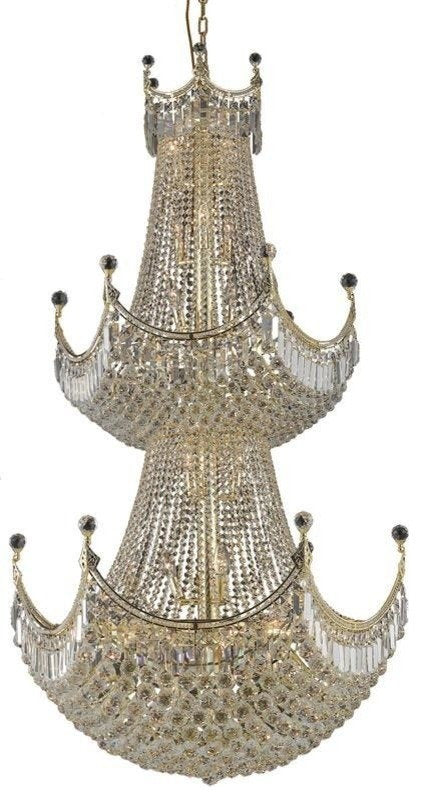Elegant Lighting V8949G36G/RC Corona 36-Light Hanging FixtureBy Elegant Furniture & Lighting